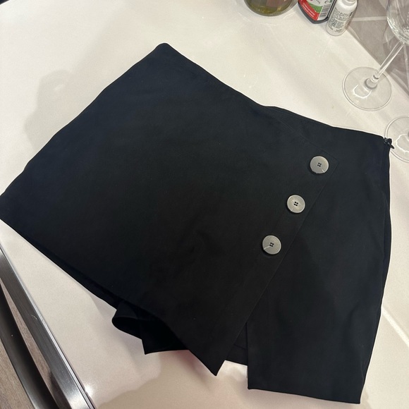 Zara suade mini skort - Picture 2 of 3